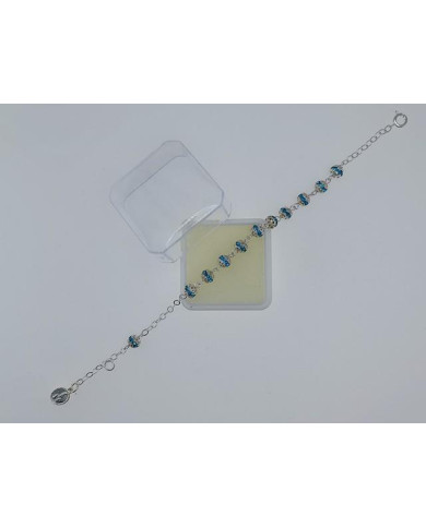 PUL FILIGRANA COM CRISTAIS EMBUTIDOS 6MM