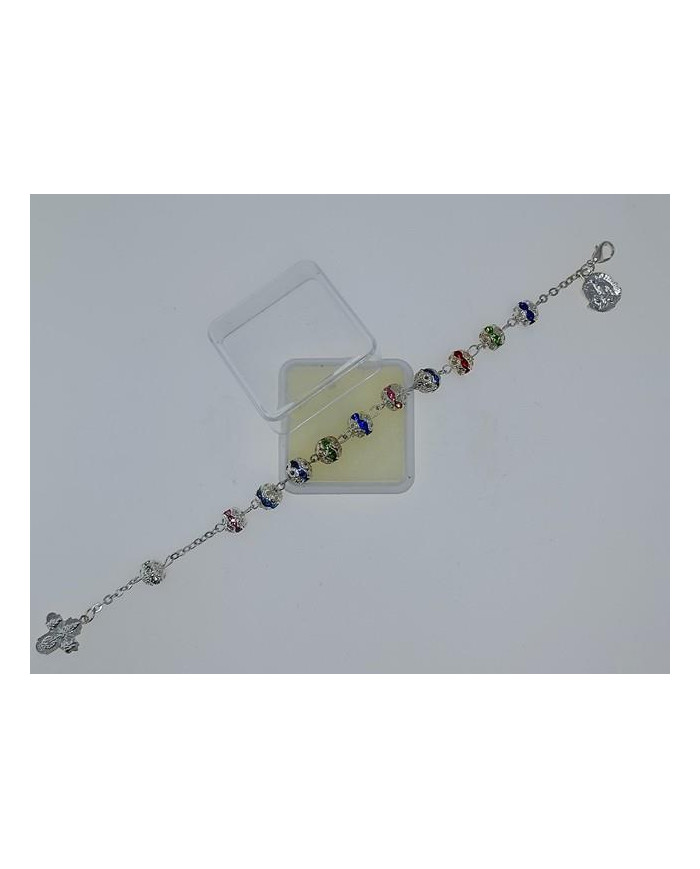 PUL FILIGRANA COM CRISTAIS EMBUTIDOS 8MM