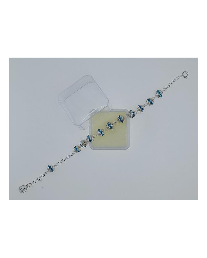 PUL FILIGRANA COM CRISTAIS EMBUTIDOS 8MM