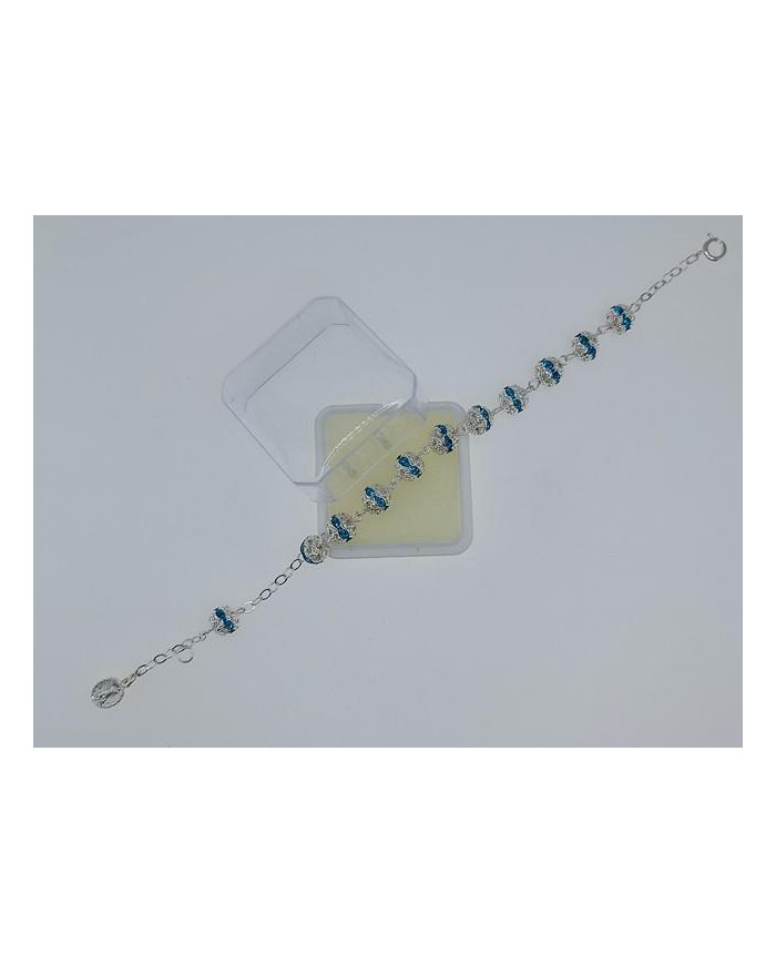 PUL FILIGRANA COM CRISTAIS EMBUTIDOS 8MM