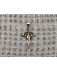 CRUZ ACO 38MM DESIGN CORACAO CRISTO