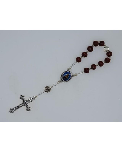 DEZENA MADEIRA 8MM + ZAMAC