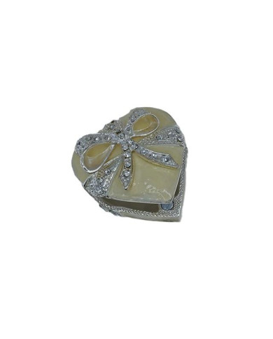 CAIXA METAL CORACAO C/LACO