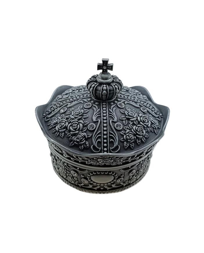 CAIXA ESTANHO FORMA COROA XXL