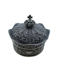 CAIXA ESTANHO FORMA COROA XXL