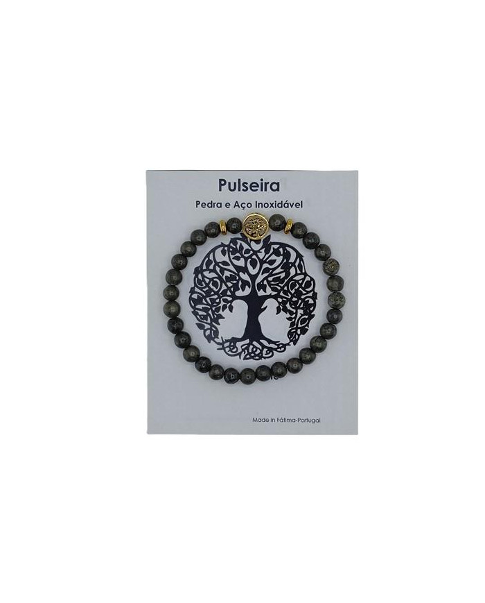 PUL ELAST ARVORE VIDA PYRITE 6MM