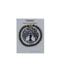PUL ELAST ARVORE VIDA PYRITE 6MM