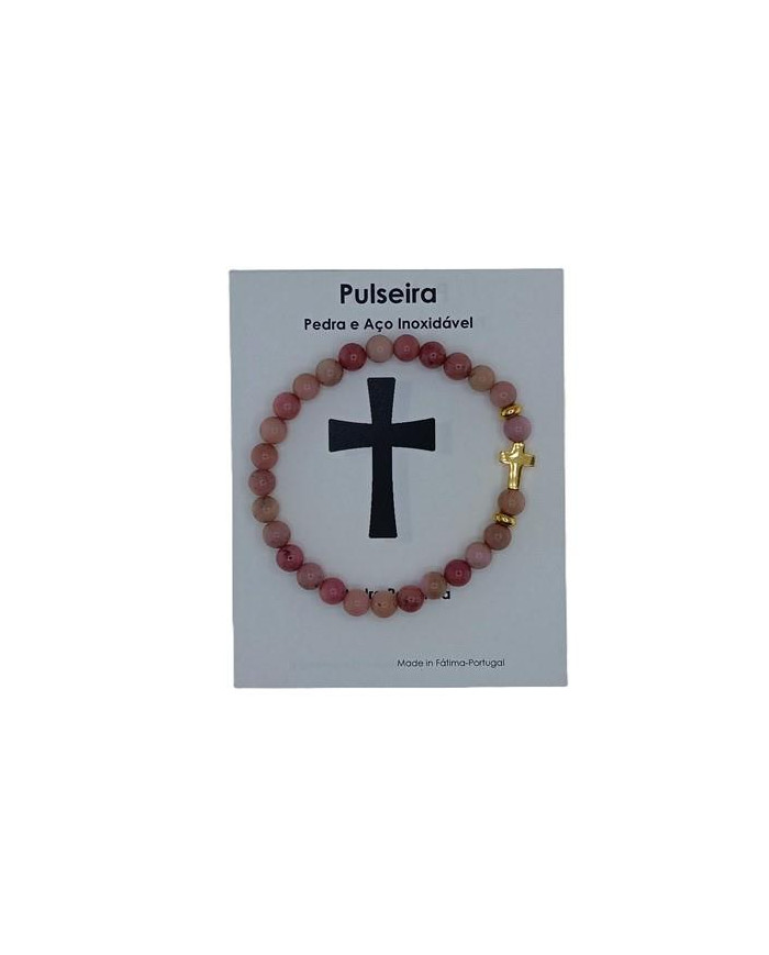 PUL ELAST CRUZ RODONITA 6MM