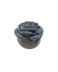 CAIXA ESTANHO FORMA ROSA MEDIA