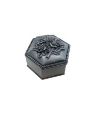 CAIXA ESTANHO FORMA HEXAGONO