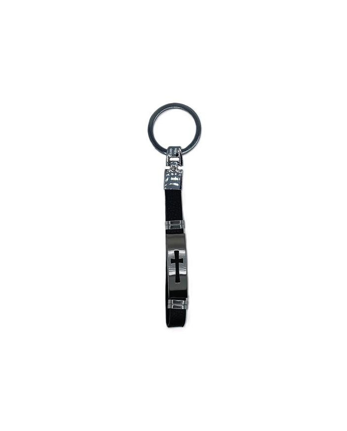 PORTA-CHAVES IMIT PELE C/ CR RECORTADA PRETO