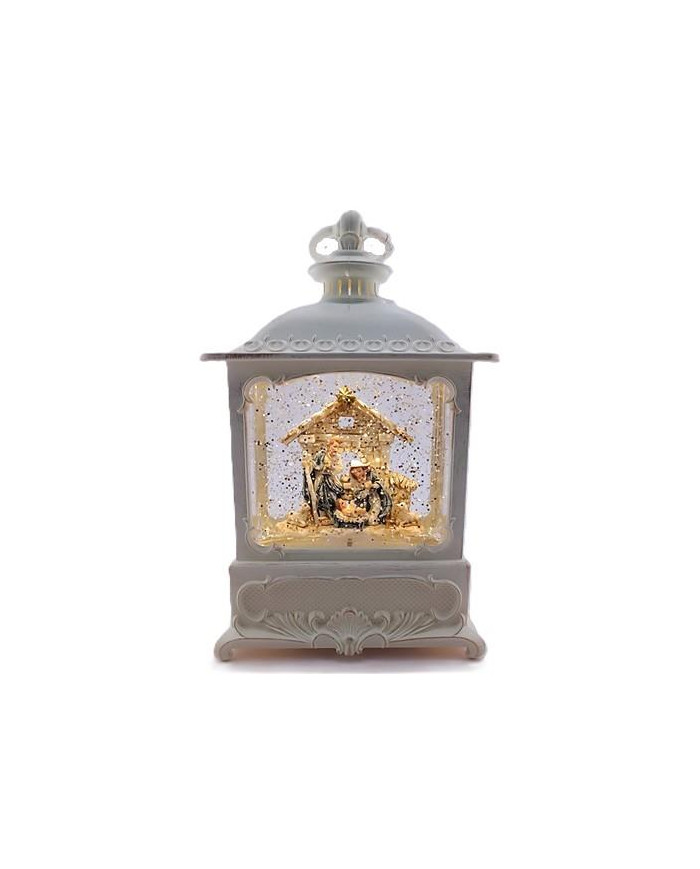 CANDEIA BRANCA RECT C/PRESEPIO 21/13CM