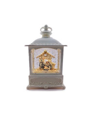 CANDEIA BRANCA RECT C/PRESEPIO 21/13CM