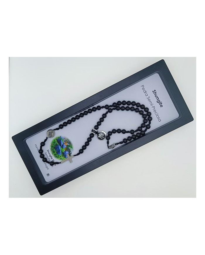 COLAR TERCO CORDEL PEDRA 6MM P ML