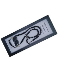 COLAR TERCO CORDEL PEDRA 6MM P ML