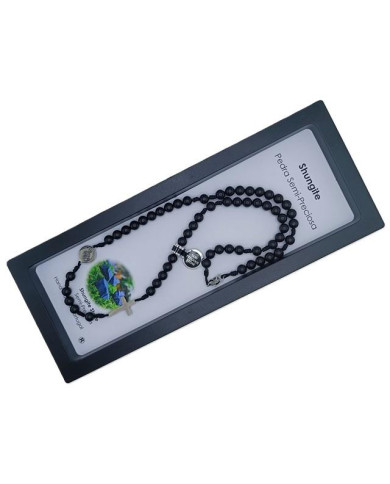 COLAR TERCO CORDEL PEDRA 6MM P ML