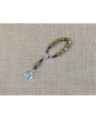 DEZENA CORDEL MADEIRA QUAD. 8MM