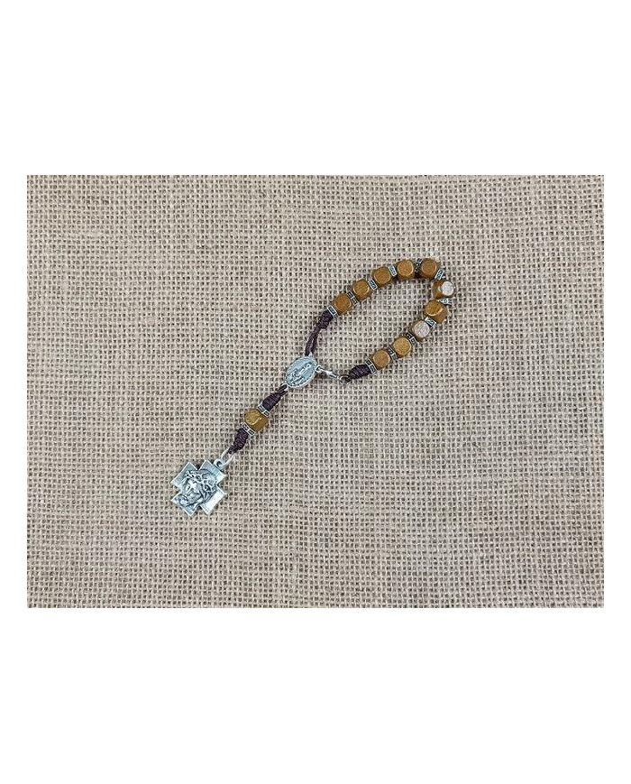 DEZENA CORDEL MADEIRA QUAD. 8MM