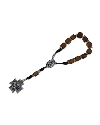 DEZENA CORDEL MADEIRA QUAD. 8MM