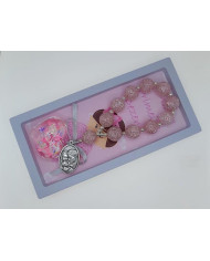 DEZENA FIO PAREDE PLAST ACRIL 20MM C/ GLITER