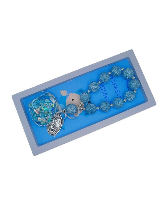 DEZENA FIO PAREDE PLAST ACRIL 20MM C/ GLITER