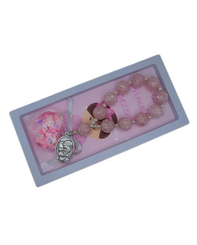 DEZENA FIO PAREDE PLAST ACRIL 20MM C/ GLITER