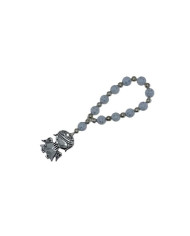 DEZENA ELAST PLAST RED 8MM ESTRELAS MENINA