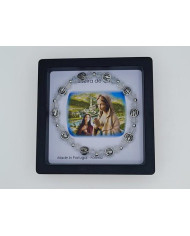 PUL DEZENA ELAST CRISTAL 6X4MM LS