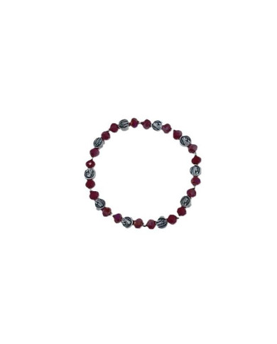 PUL DEZENA ELAST CRISTAL 6X4MM LS