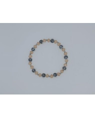 PUL DEZENA ELAST CRISTAL 6X4MM LS