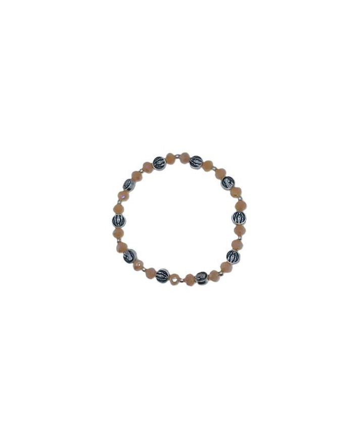 PUL DEZENA ELAST CRISTAL 6X4MM LS