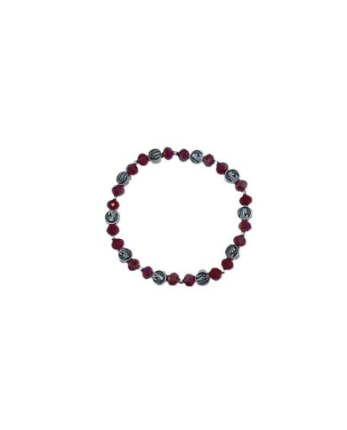 PUL DEZENA ELAST CRISTAL 6X4MM LS