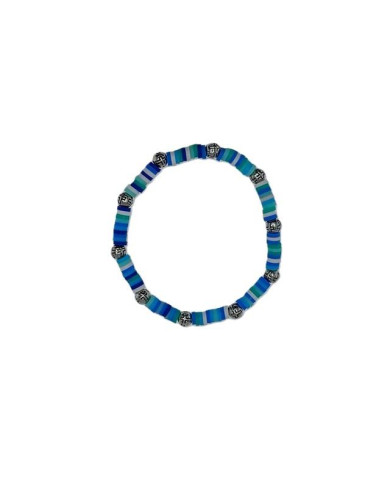 PULSEIRA ELASTICA FIMO MULTICOLOR CRIANCA 4MM