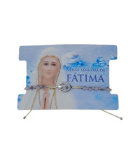 PUL DEZ FIO CRISTAL/INOX BUSTO 4X3MM