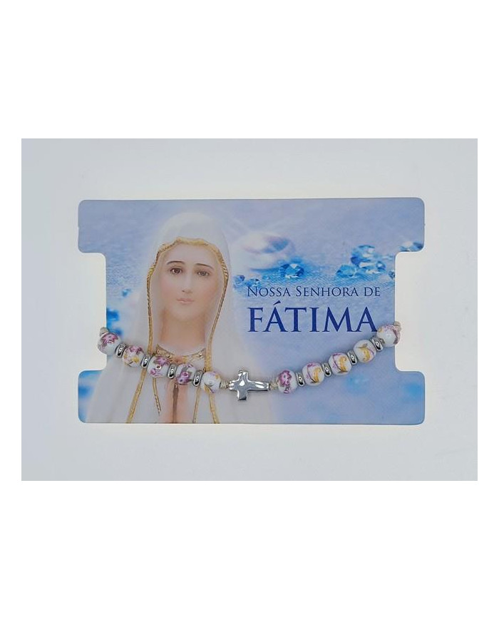 PUL DEZ FIO CERAMICA/INOX CRUZ 6MM