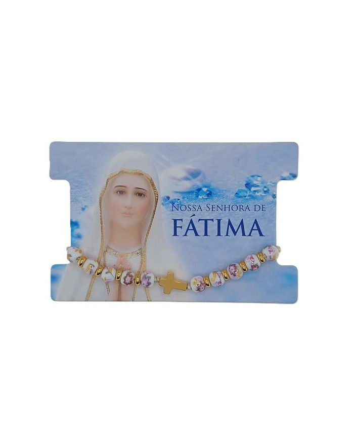 PUL DEZ FIO CERAMICA/INOX CRUZ 6MM