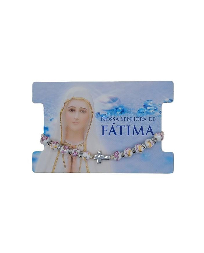 PUL DEZ FIO CERAMICA/INOX CRUZ 6MM