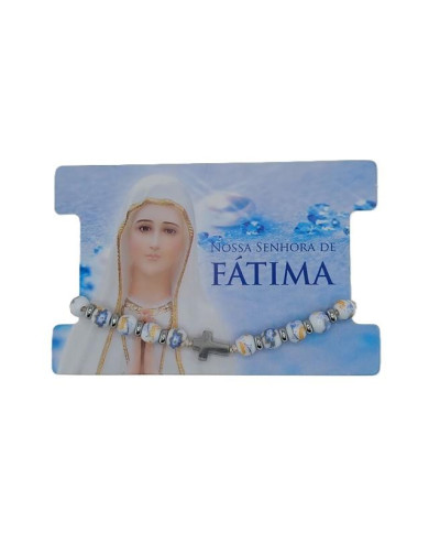 PUL DEZ FIO CERAMICA/INOX CRUZ 6MM