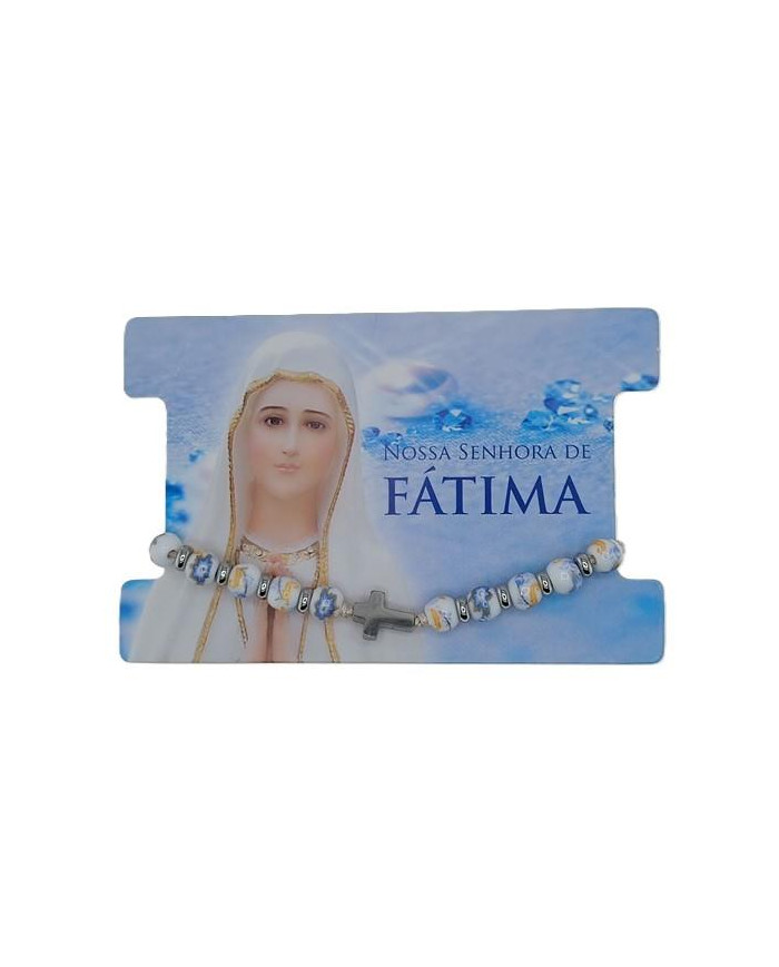 PUL DEZ FIO CERAMICA/INOX CRUZ 6MM