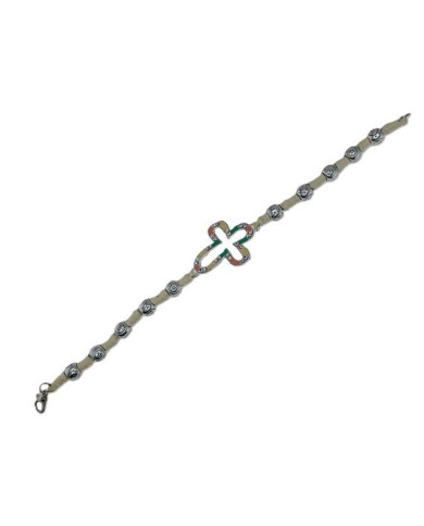 PUL DEZENA FIO COM CRUZ ESM. E NOS FRAN.