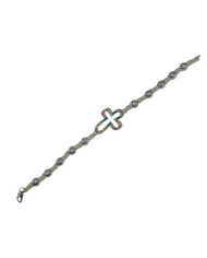 PUL DEZENA FIO COM CRUZ ESM. E NOS FRAN.