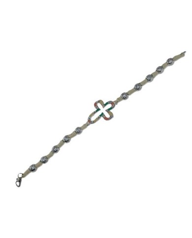 PUL DEZENA FIO COM CRUZ ESM. E NOS FRAN.