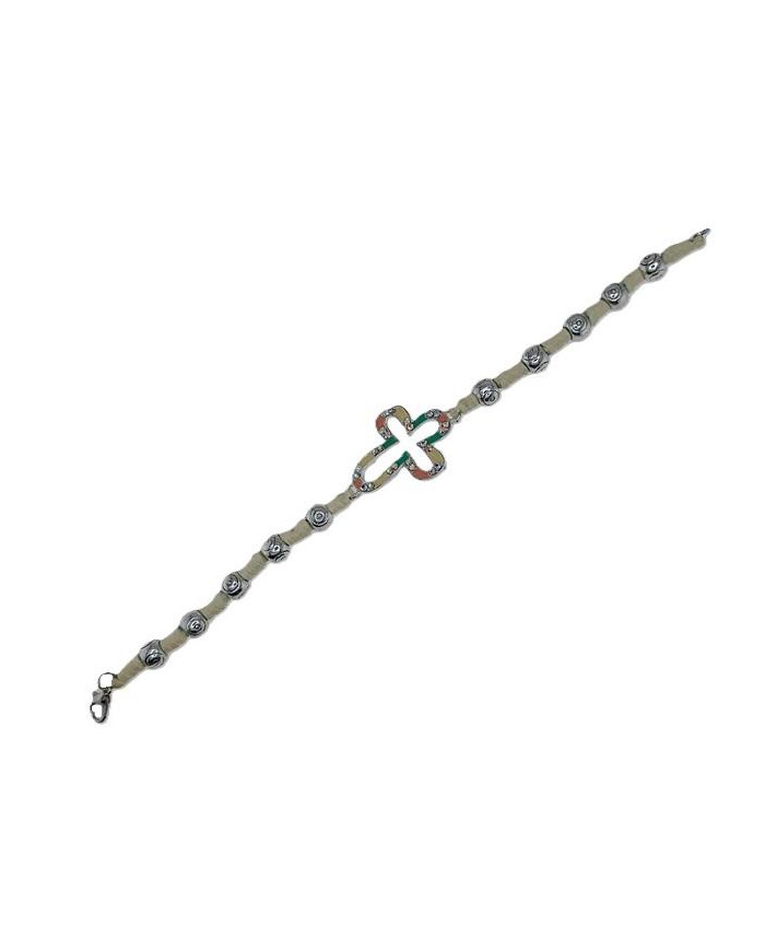 PUL DEZENA FIO COM CRUZ ESM. E NOS FRAN.