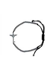 PULSEIRA FIO C/CHAVE/COR CRIS ZIRCON/AÇO