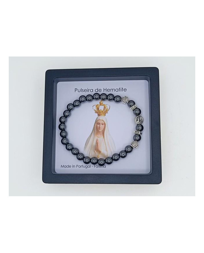 PUL ELAST HEMATITE REDONDA 6MM E CT ZAMAC