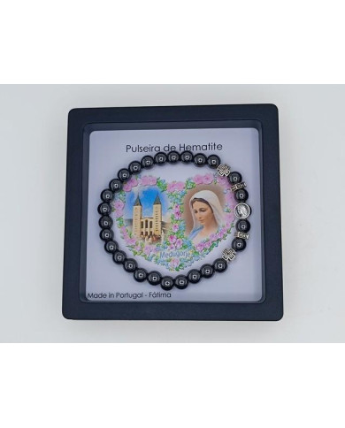 PUL ELAST HEMATITE REDONDA 6MM E CT ZAMAC