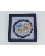 PUL ELAST HEMATITE REDONDA 6MM E CT ZAMAC