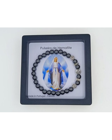 PUL ELAST HEMATITE REDONDA 6MM E CT ZAMAC