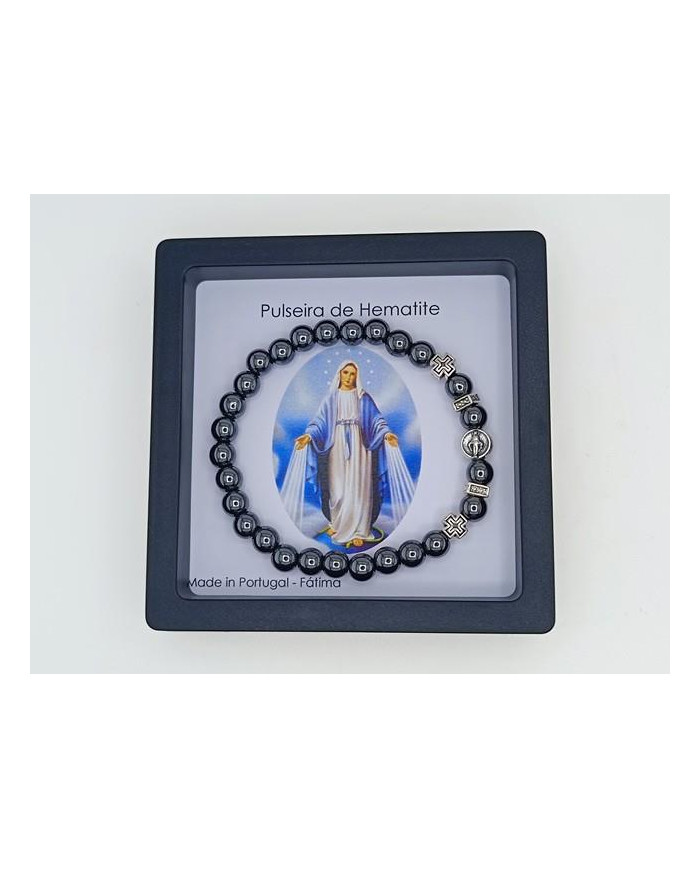 PUL ELAST HEMATITE REDONDA 6MM E CT ZAMAC