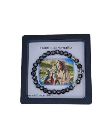 PUL ELAST HEMATITE REDONDA 6MM E CT ZAMAC